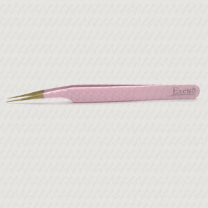 Pro Straight Eyelash Extension Tweezers(Pink)