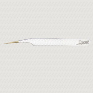 Pro Straight Eyelash Extension Tweezers(White)